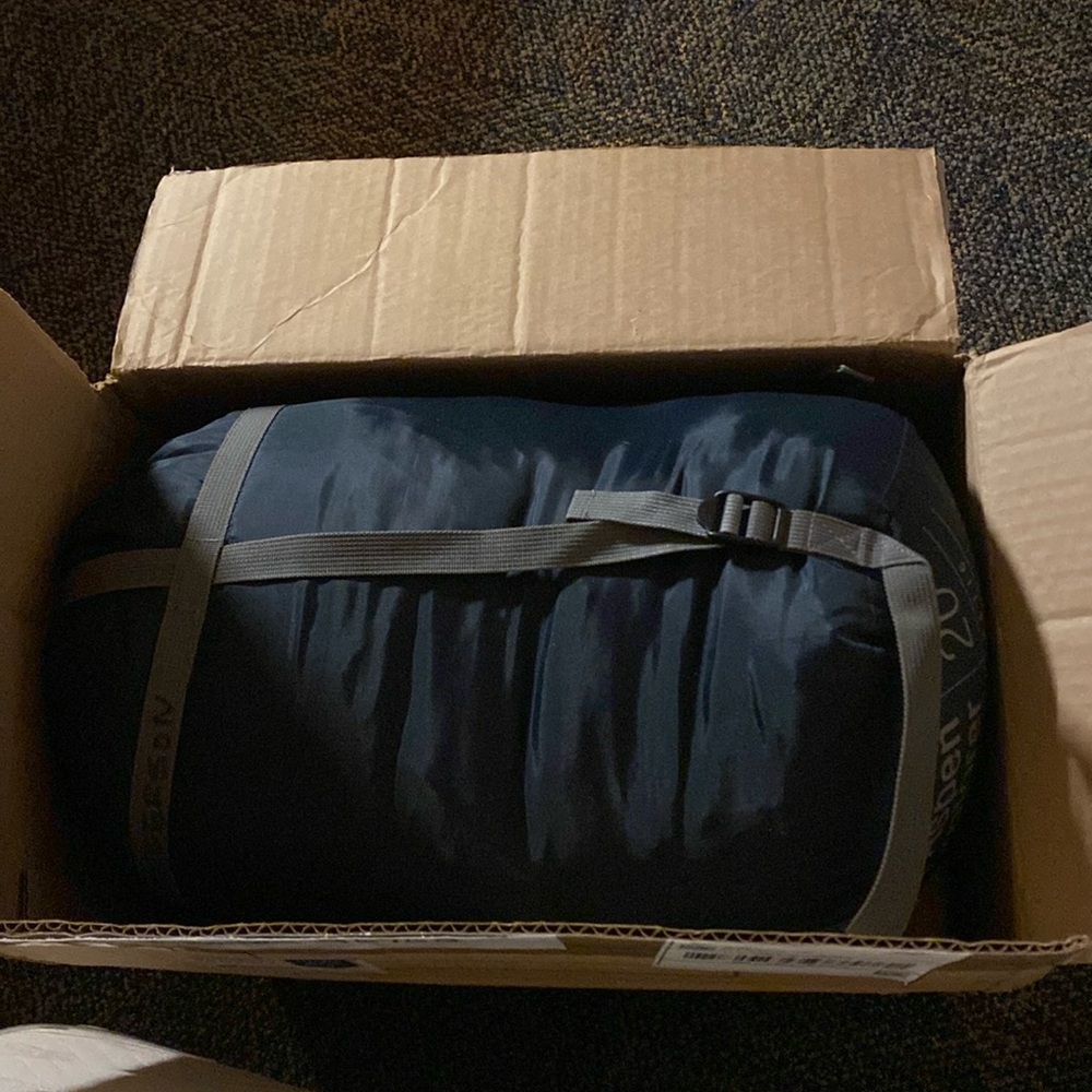 Used sleeping bag